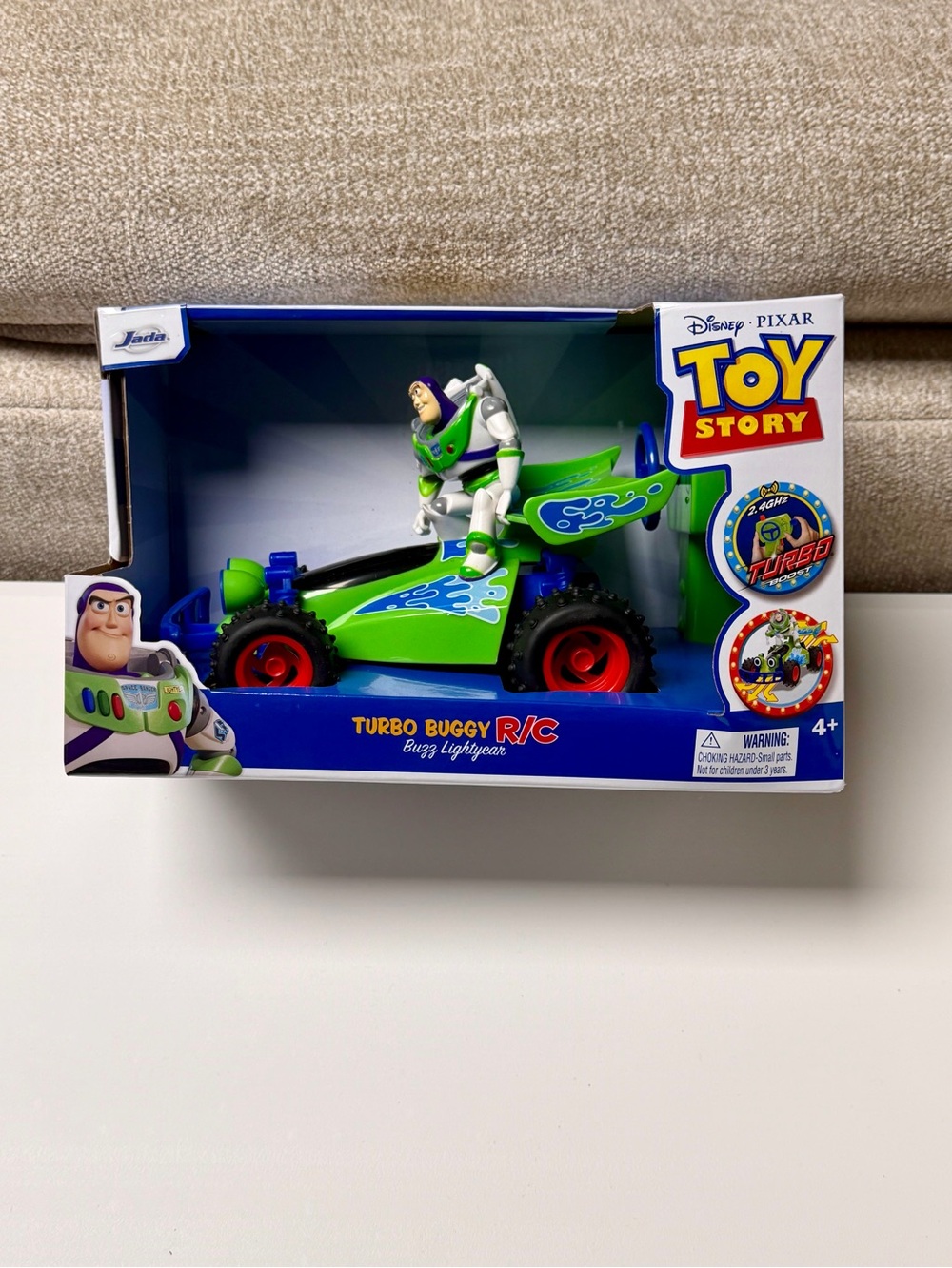 Disney Pixar Toy Story Turbo Buggy R/C Buzz Lightyear - Green